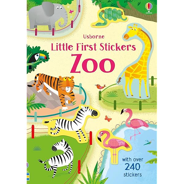 Usborne sticker book Wild Animals シールブック Usborne sticker book Wild Animals シールブック First Sticker